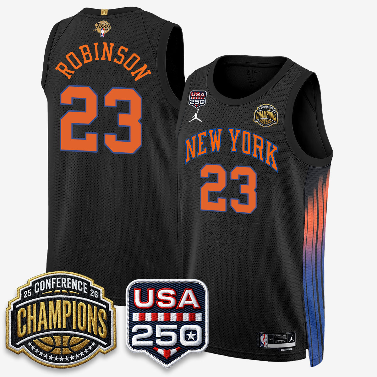 NYK 2026 NBA Eastern Conference Champions City Edition Jersey V2- Stitched