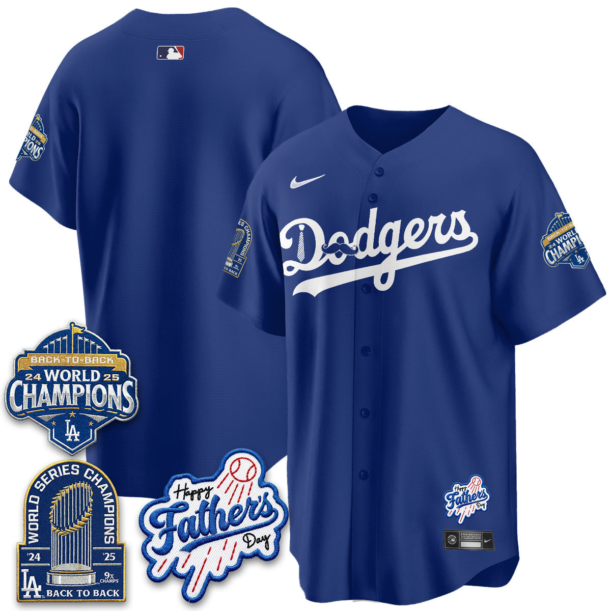 LAD Happy Father's Day 2026 Jersey - Stitched