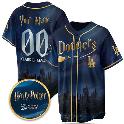 Baseball Team x HP 25 Years of Magic Limited Edition Custom Jersey - Printed