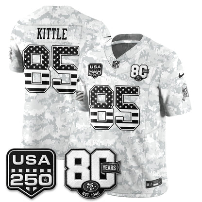SF 2026 Salute to Service Edition Vapor Jersey - Stitched