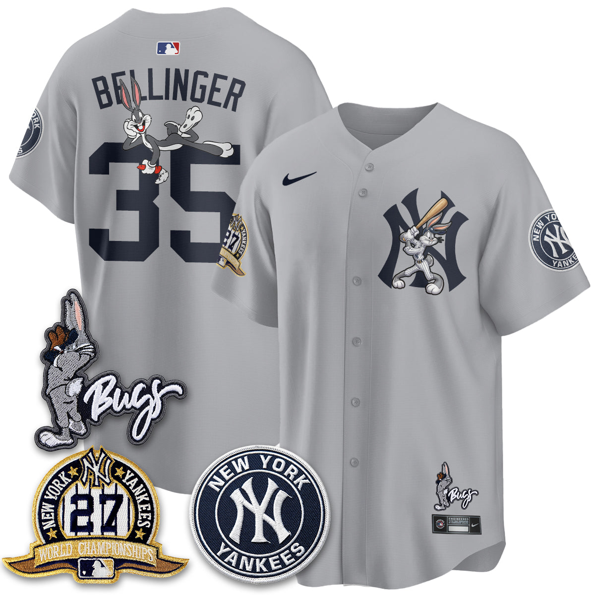 NYY Bunny Vapor Limited Jersey - Stitched