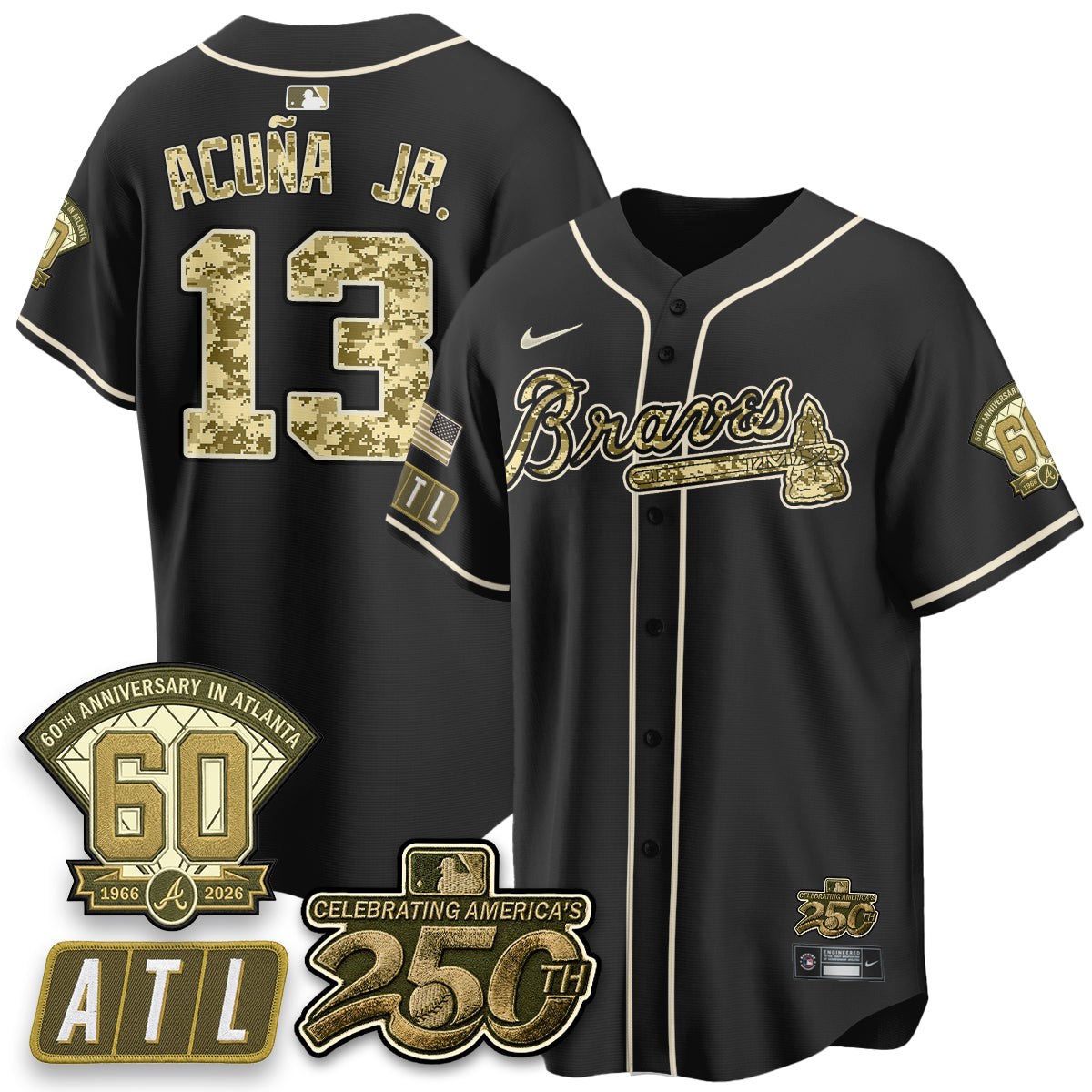 ATL Salute to Service 2026 Vapor Limited Jersey - Stitched
