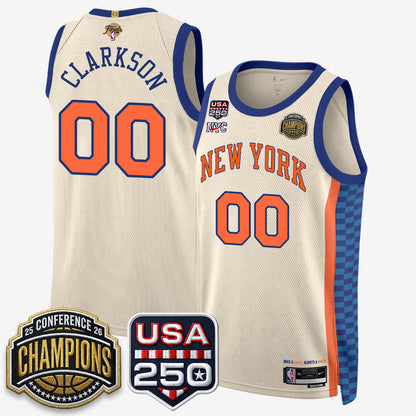 NYK 2026 NBA Eastern Conference Champions City Edition Jersey V2- Stitched