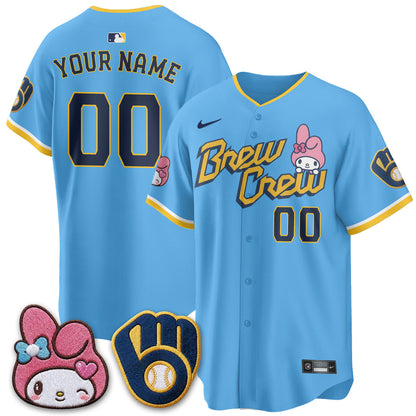 MIL x Pink Sanrio Friend Edition Vapor Custom Jersey - Stitched