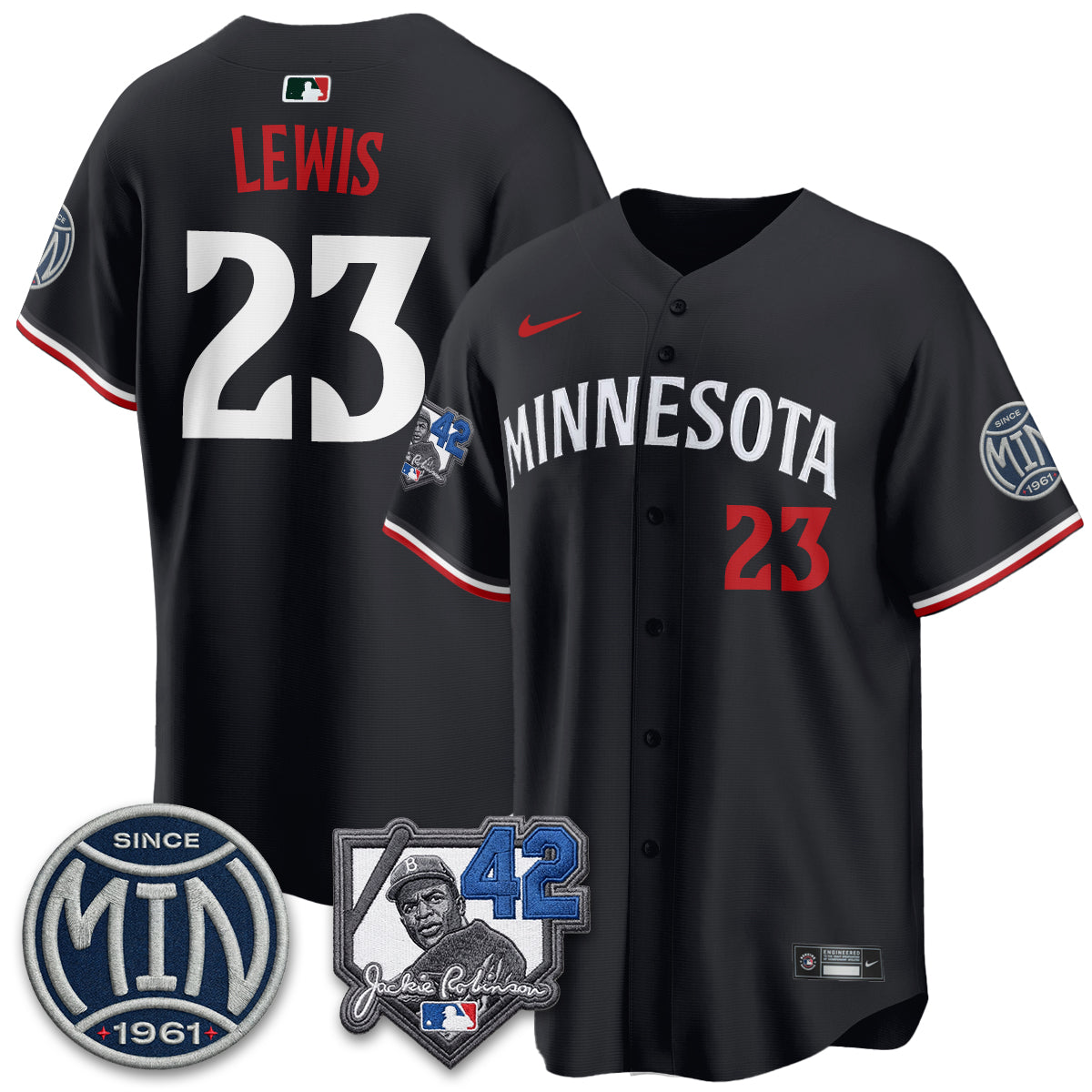 MIN 2026 Jackie Robinson Day Vapor Limited Jersey - Stitched