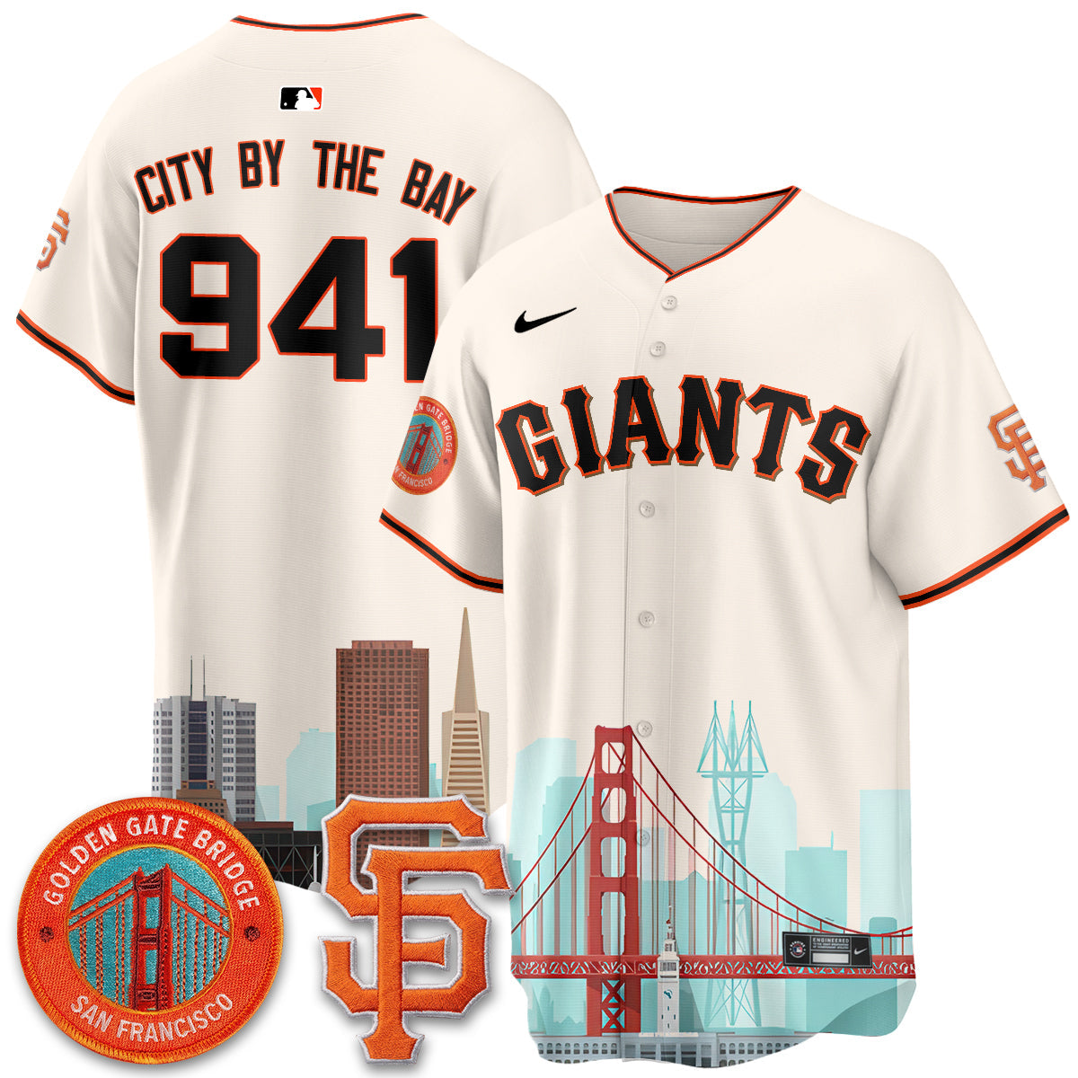 SF SF City Edition Vapor Jersey - Stitched