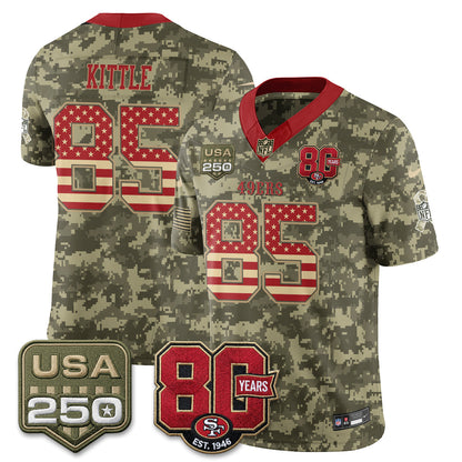 SF 2026 Salute to Service Edition Vapor Jersey - Stitched