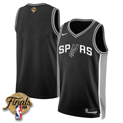 SAS 2026 NBA Western Conference Champions Vapor Jersey V2- Stitched