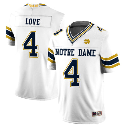 ND 2026 Shamrock Series Football Vapor Jersey - Stitched