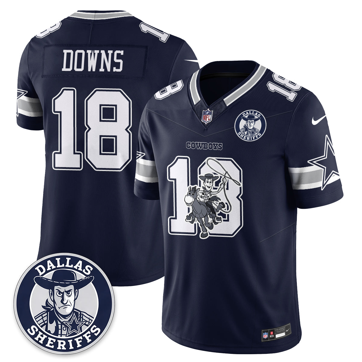 DAL x Toy Cowboy Edition Vapor Jersey - Stitched