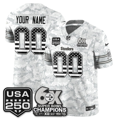 PIT 2026 Salute to Service Edition Vapor Custom Jersey - Stitched