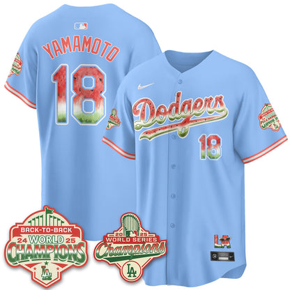 LAD National Watermelon Day Vapor Jersey - Stitched