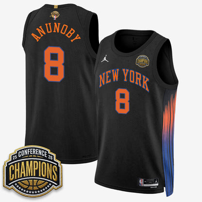 NYK 2026 NBA Finals City Edition Jersey V3- Stitched