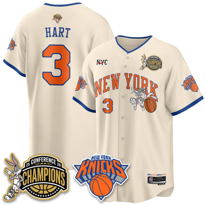 NYK 2026 NBA Finals x Bunny Vapor Jersey V2- Stitched