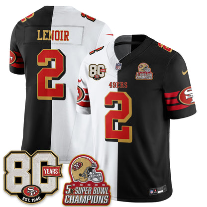 SF Split Style Vapor Jersey - Stitched
