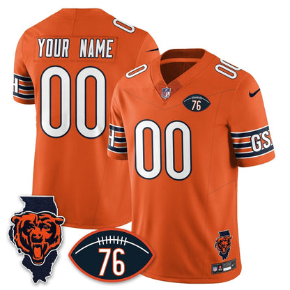 CHI Honor Steve McMichael Custom Jersey - Stitched