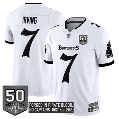 Men's Tampa Bay Buccaneers 'Gothic Pirate Shadows Edition' Limited Jersey - All Stitched