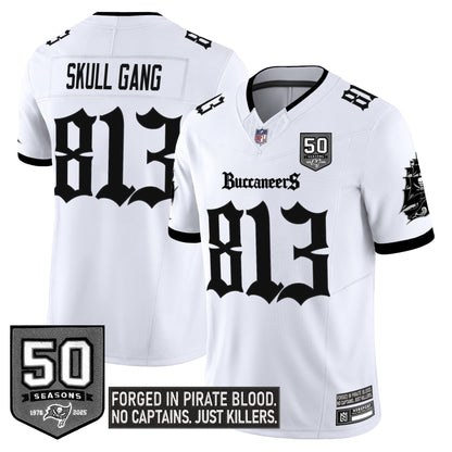 Men's Tampa Bay Buccaneers 'Gothic Pirate Shadows Edition' Limited Jersey - All Stitched