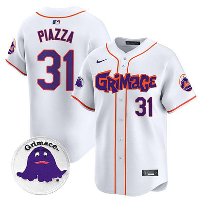 Men's Mets Grimace Vapor Premier Limited Jersey V2 - All Stitched