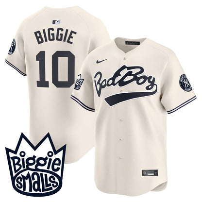 Men's New York Yankees Biggie Smalls Vapor Premier Limited Jersey - All Stitched