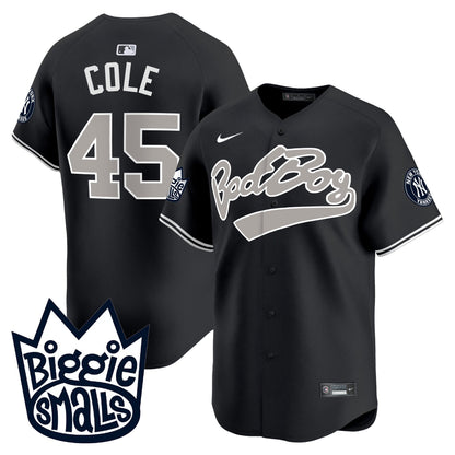 Men's New York Yankees Biggie Smalls Vapor Premier Limited Jersey - All Stitched