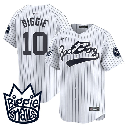 Men's New York Yankees Biggie Smalls Vapor Premier Limited Jersey - All Stitched