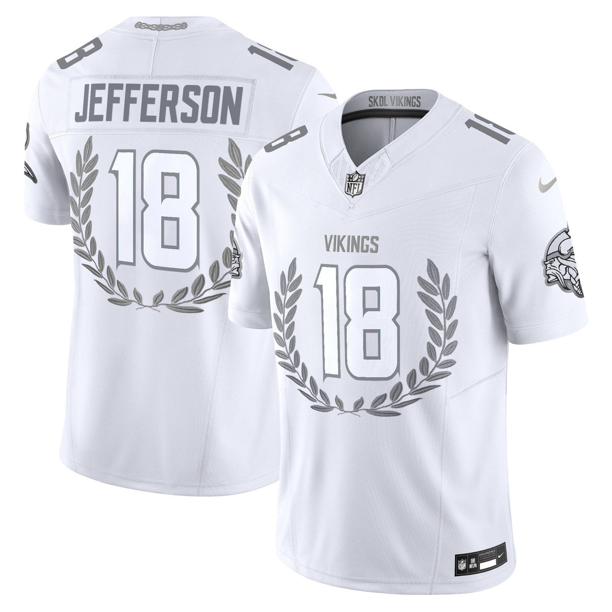 MIN Platinum MVP Vapor Limited Jersey - Stitched