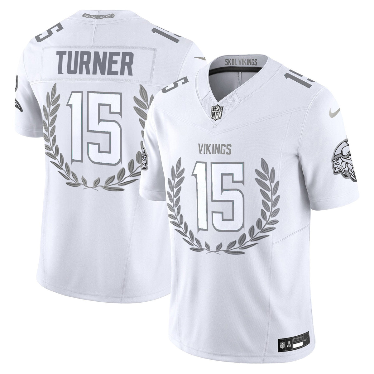 MIN Platinum MVP Vapor Limited Jersey - Stitched
