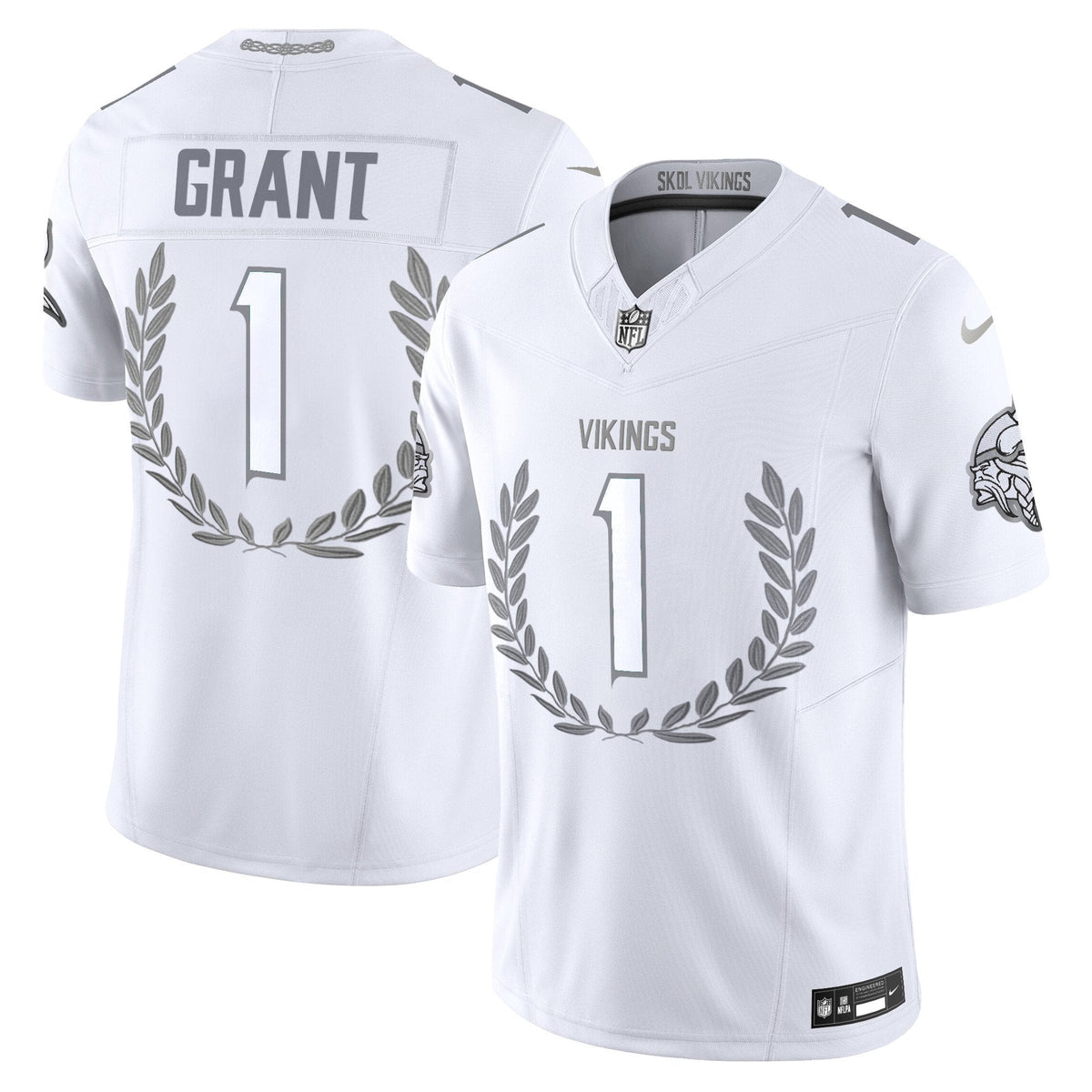 MIN Platinum MVP Vapor Limited Jersey - Stitched