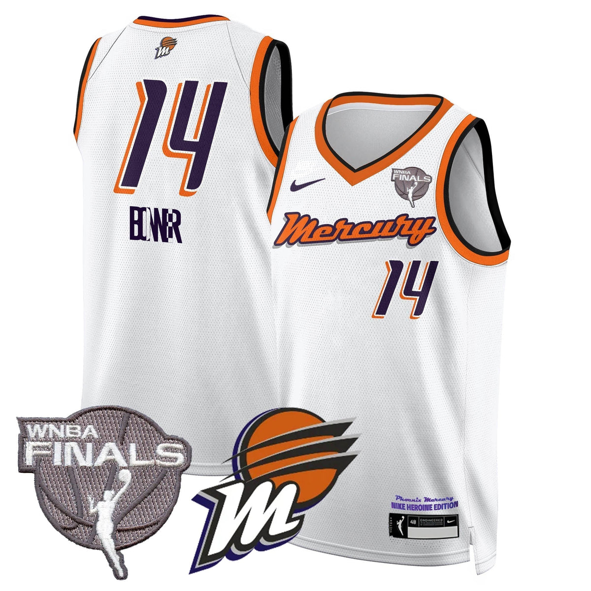Phoenix Mercury 2025 WNBA Finals Jersey - All Stitched
