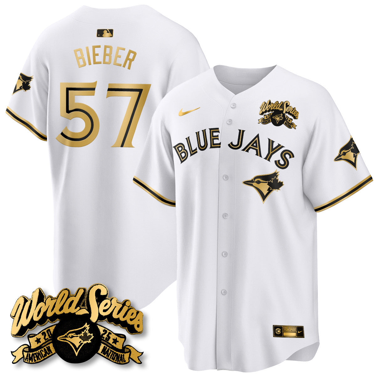 TOR 2025 American League Champions Jersey - Stitched