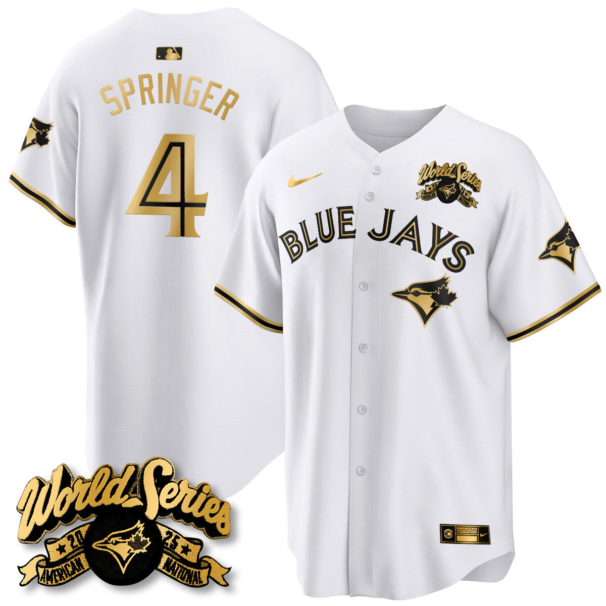 TOR 2025 American League Champions Jersey - Stitched