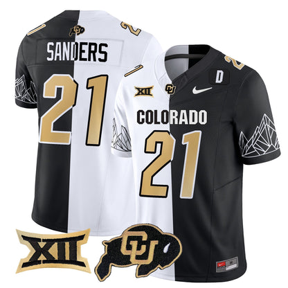 Men's Colorado Buffaloes Vapor Limited Jersey V3 - Big 12 XII Patch - All Stitched