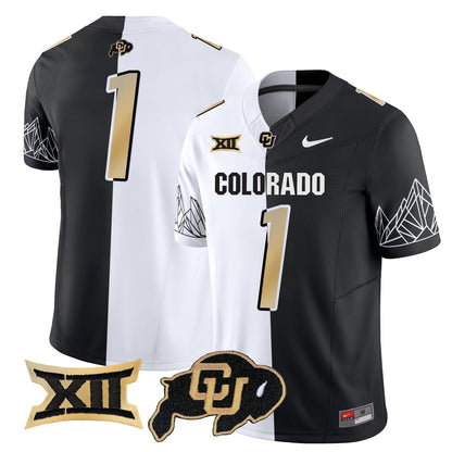 Men's Colorado Buffaloes Vapor Limited Jersey V3 - Big 12 XII Patch - All Stitched