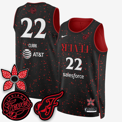 Men's Indiana Fever 'Stranger Things' Jersey - Stitched