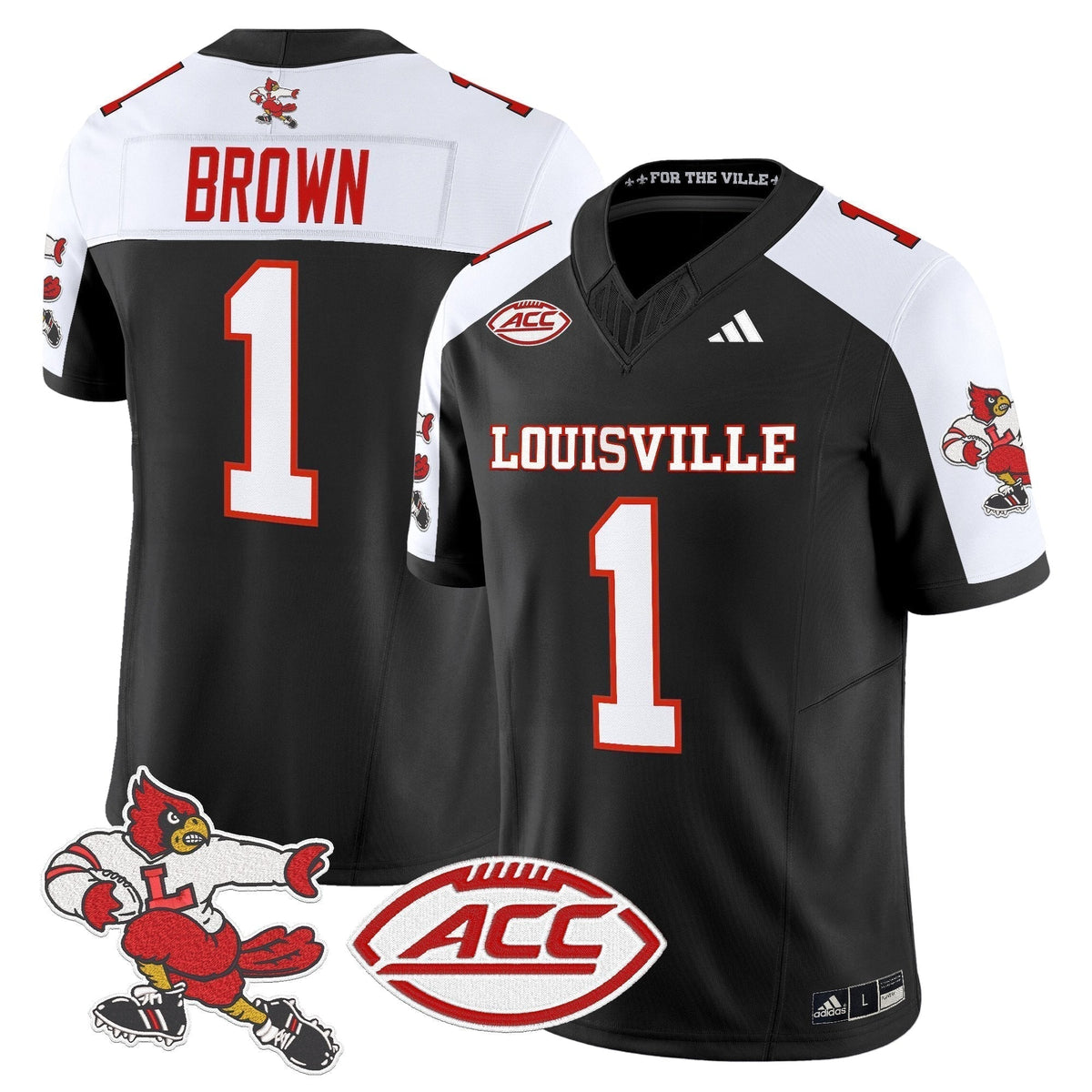 Men's Louisville Cardinals '1980s Throwback' Vapor Limited Jersey - All Stitched