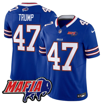 BUF 2025 Bills Mafia Patch Vapor Limited Jersey - Stitched
