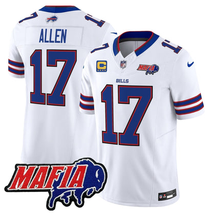 BUF 2025 Bills Mafia Patch Vapor Limited Jersey - Stitched