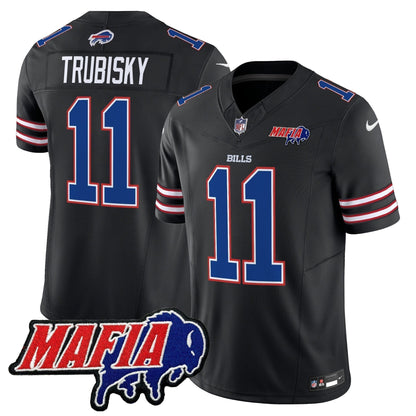 BUF 2025 Bills Mafia Patch Vapor Limited Jersey - Stitched