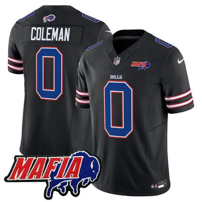 BUF 2025 Bills Mafia Patch Vapor Limited Jersey - Stitched