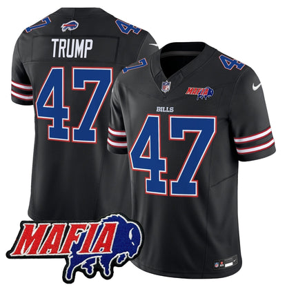 BUF 2025 Bills Mafia Patch Vapor Limited Jersey - Stitched
