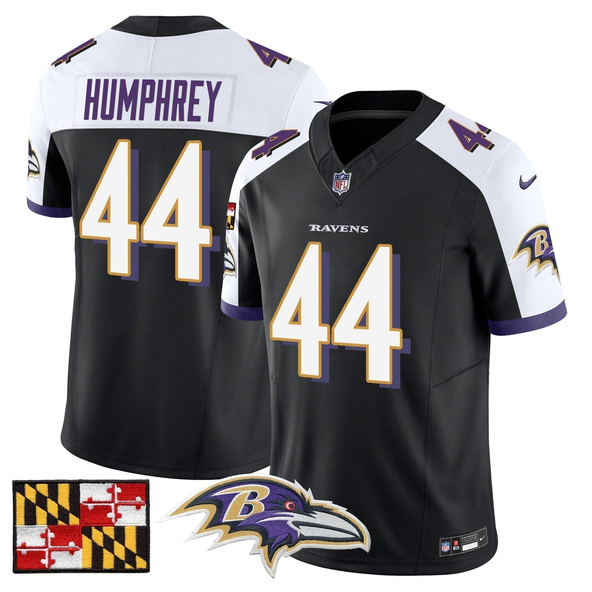 BAL 2024 Maryland Flag Vapor Limited Jersey - Stitched