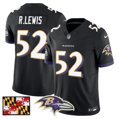 BAL 2024 Maryland Flag Vapor Limited Jersey - Stitched