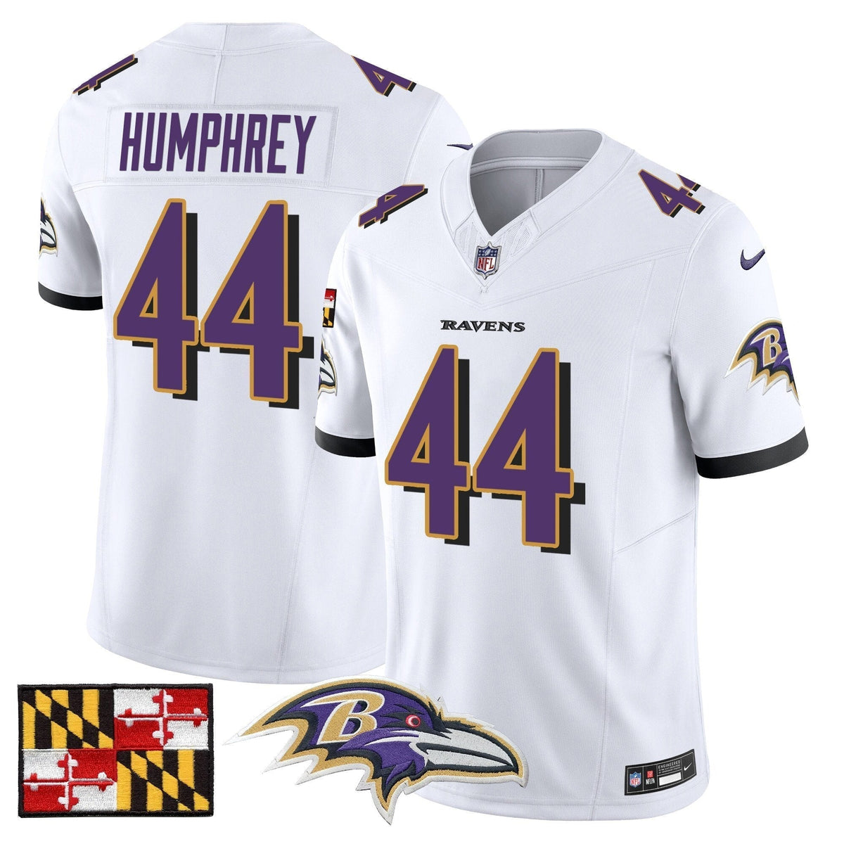 BAL 2024 Maryland Flag Vapor Limited Jersey - Stitched