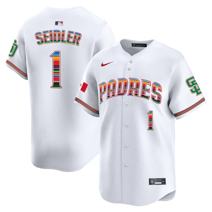 Men's San Diego Padres Mexico Premier Limited Jersey - All Stitched