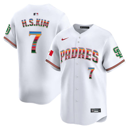 Men's San Diego Padres Mexico Premier Limited Jersey - All Stitched