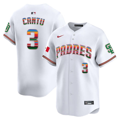 Men's San Diego Padres Mexico Premier Limited Jersey - All Stitched