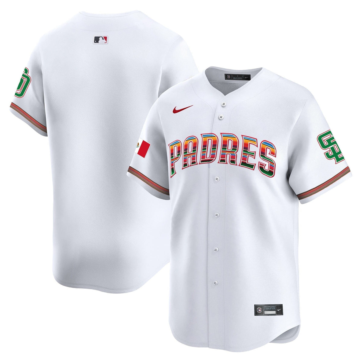 Men's San Diego Padres Mexico Premier Limited Jersey - All Stitched