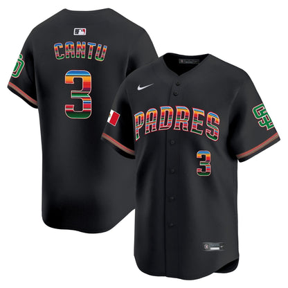 Men's San Diego Padres Mexico Premier Limited Jersey - All Stitched
