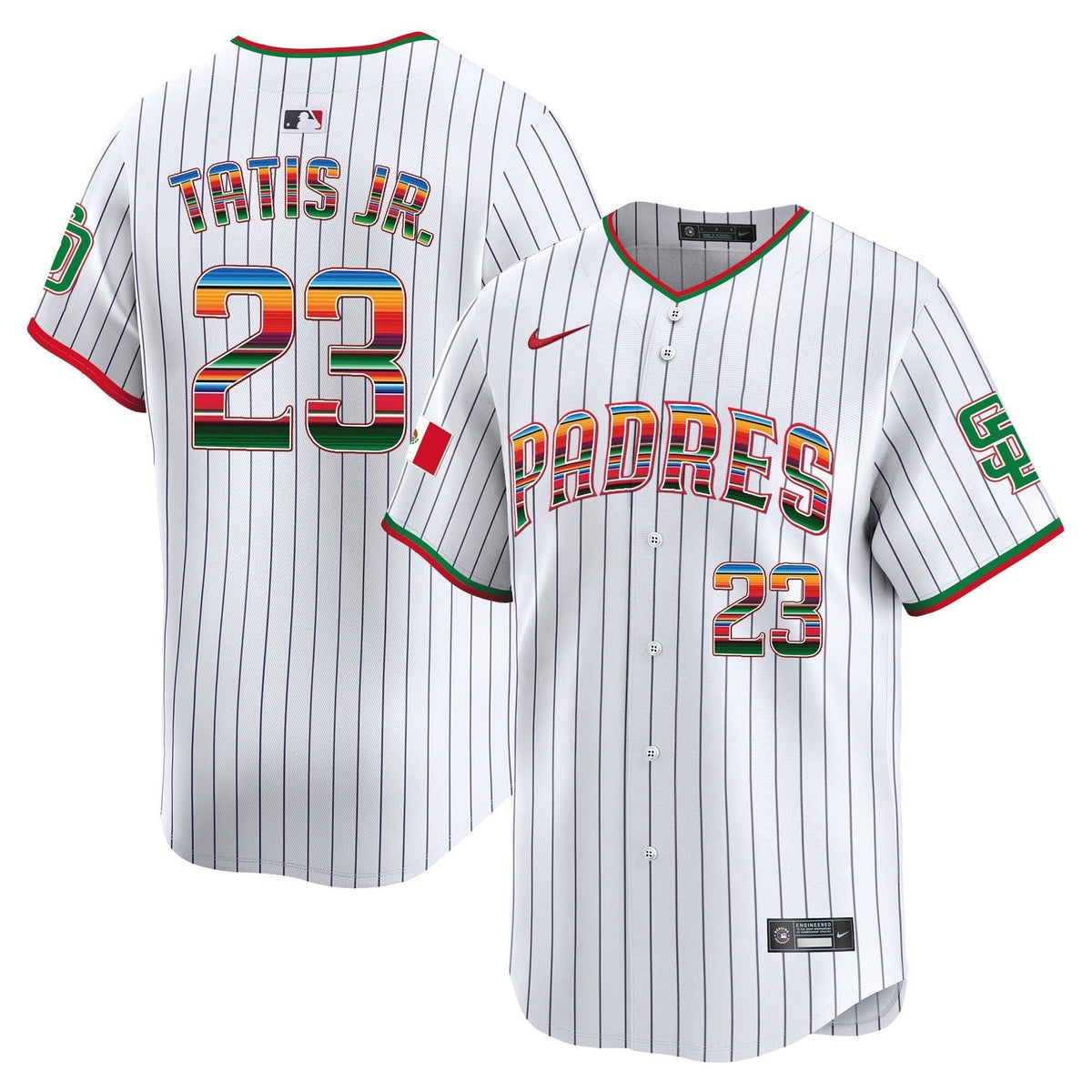 Men's San Diego Padres Mexico Premier Limited Jersey - All Stitched
